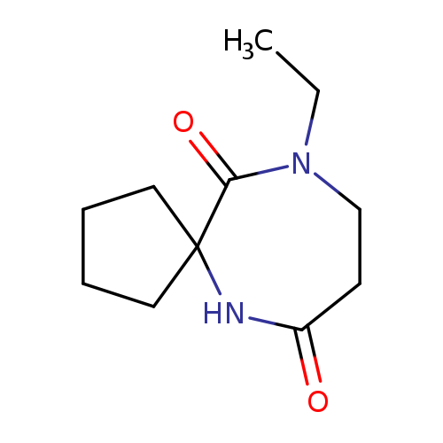 10-ethyl-6,10-diazaspiro[4.6]undecane-7,11-dione