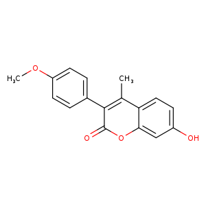 7-hydroxy-3-(4-methoxyphenyl)-4-methyl-chromen-2-one