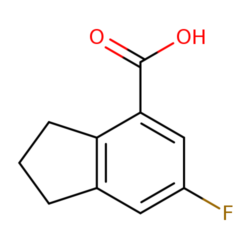 6-fluoro-2,3-dihydro-1H-indene-4-carboxylicacid