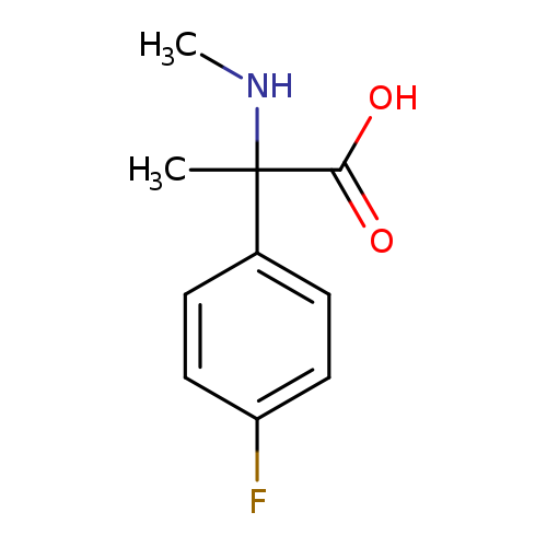 2-(4-fluorophenyl)-2-(methylamino)propanoic acid