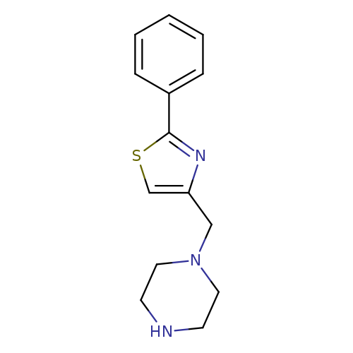 1-[(2-phenyl-1,3-thiazol-4-yl)methyl]piperazine