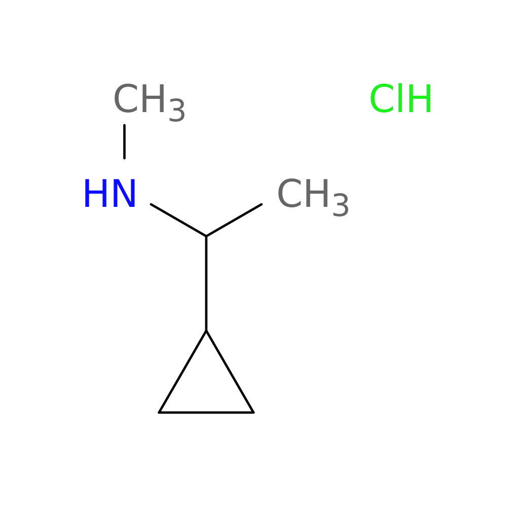 1-Cyclopropyl-N-methylethanamine hydrochloride