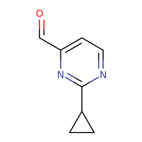 2-Cyclopropyl-pyrimidine-4-carbaldehyde