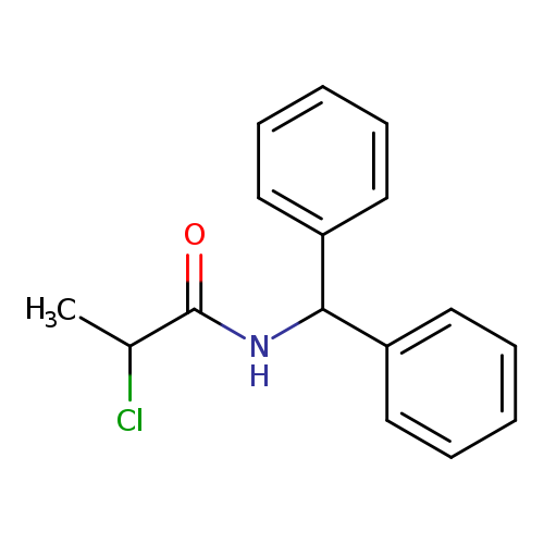 Propanamide,2-chloro-N-(diphenylmethyl)-