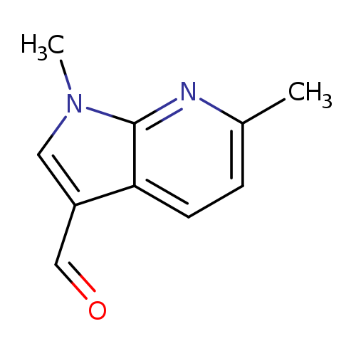 1,6-dimethyl-1H-pyrrolo[2,3-b]pyridine-3-carbaldehyde