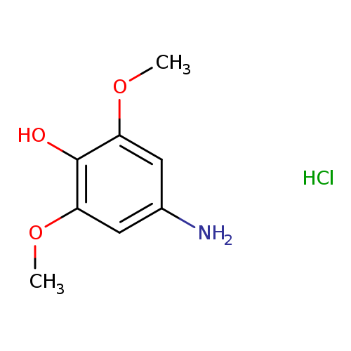 Phenol, 4-amino-2,6-dimethoxy-, hydrochloride (1:1)