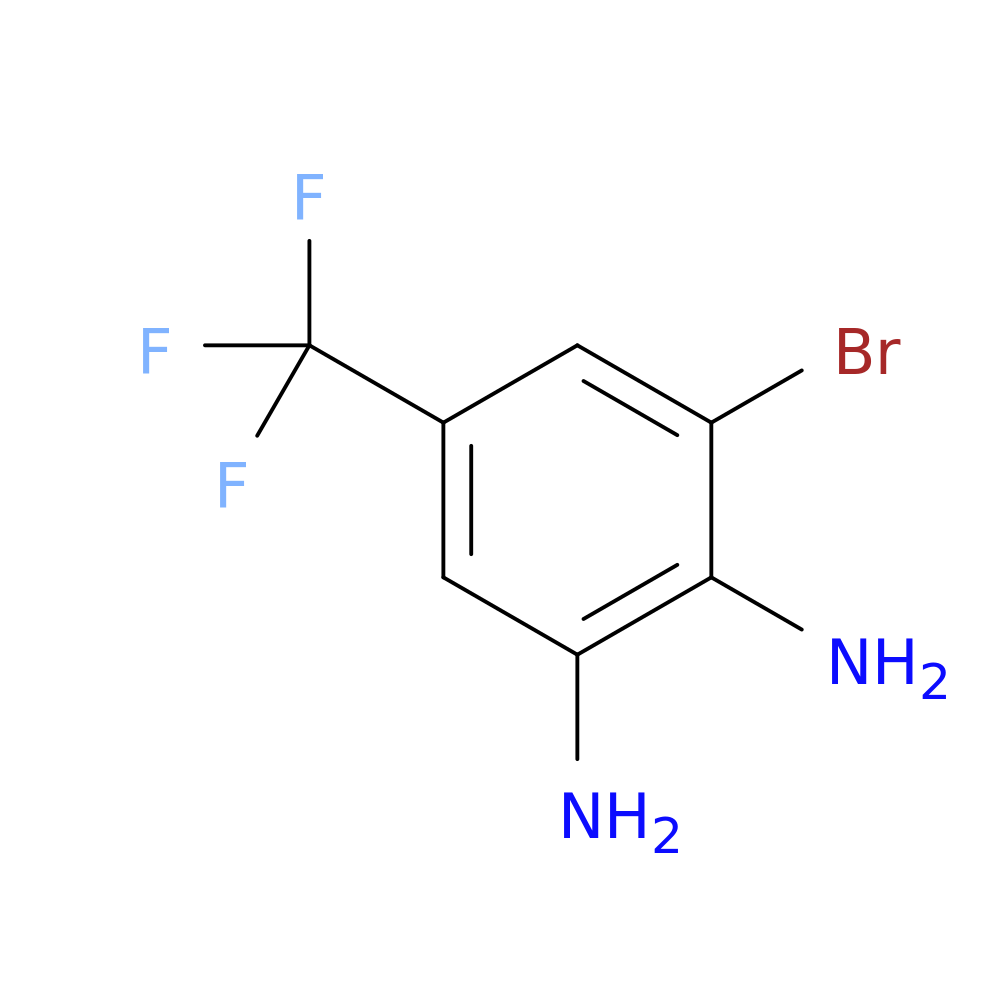 3-Bromo-5-(trifluoromethyl)benzene-1,2-diamine