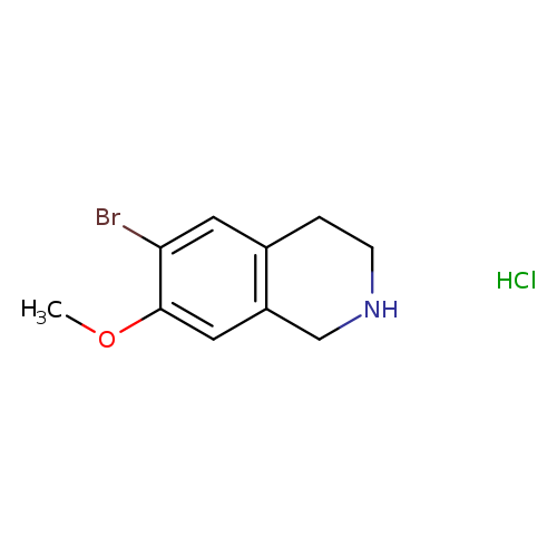 6-bromo-7-methoxy-1,2,3,4-tetrahydroisoquinoline hydrochloride