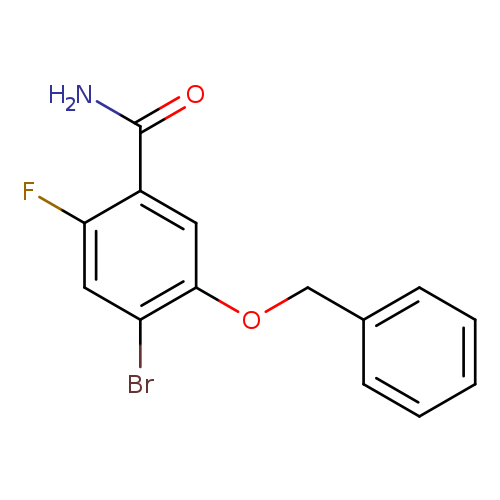 5-(Benzyloxy)-4-bromo-2-fluorobenzamide