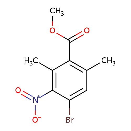 methyl 4-bromo-2,6-dimethyl-3-nitrobenzoate