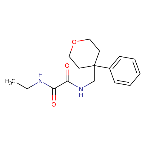 N-ethyl-N'-[(4-phenyloxan-4-yl)methyl]ethanediamide