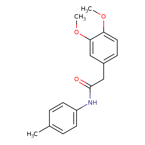 2-(3,4-dimethoxyphenyl)-N-(4-methylphenyl)acetamide