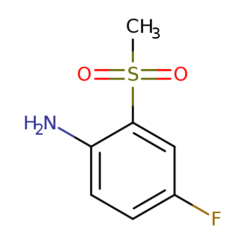 Benzenamine, 4-fluoro-2-(methylsulfonyl)-