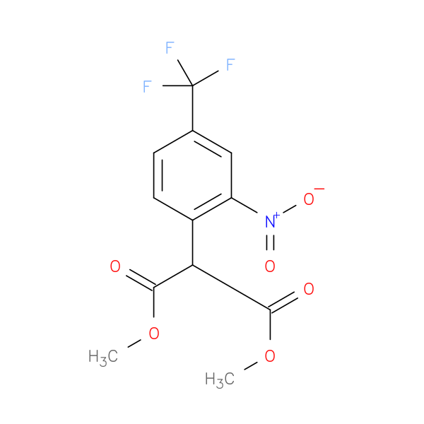 Dimethyl 2-(2-nitro-4-trifluoromethylphenyl)malonate