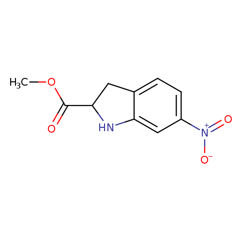 Methyl 6-nitro-indoline-2-carboxylate