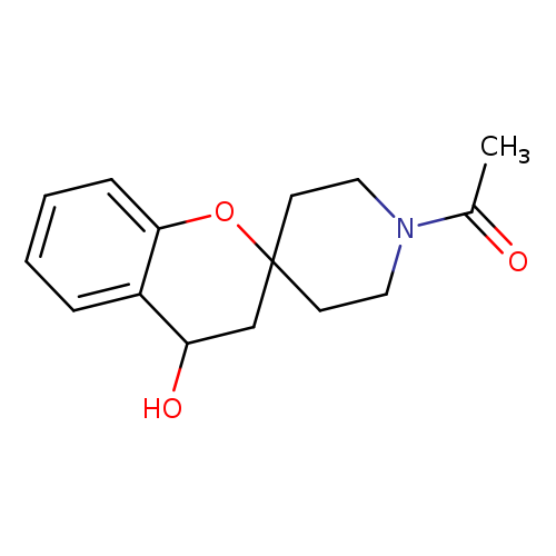 1-{4-hydroxy-3,4-dihydrospiro[1-benzopyran-2,4'-piperidine]-1'-yl}ethan-1-one