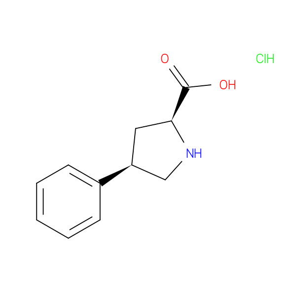 (2S,4R)-4-Phenylpyrrolidine-2-carboxylic acid hydrochloride