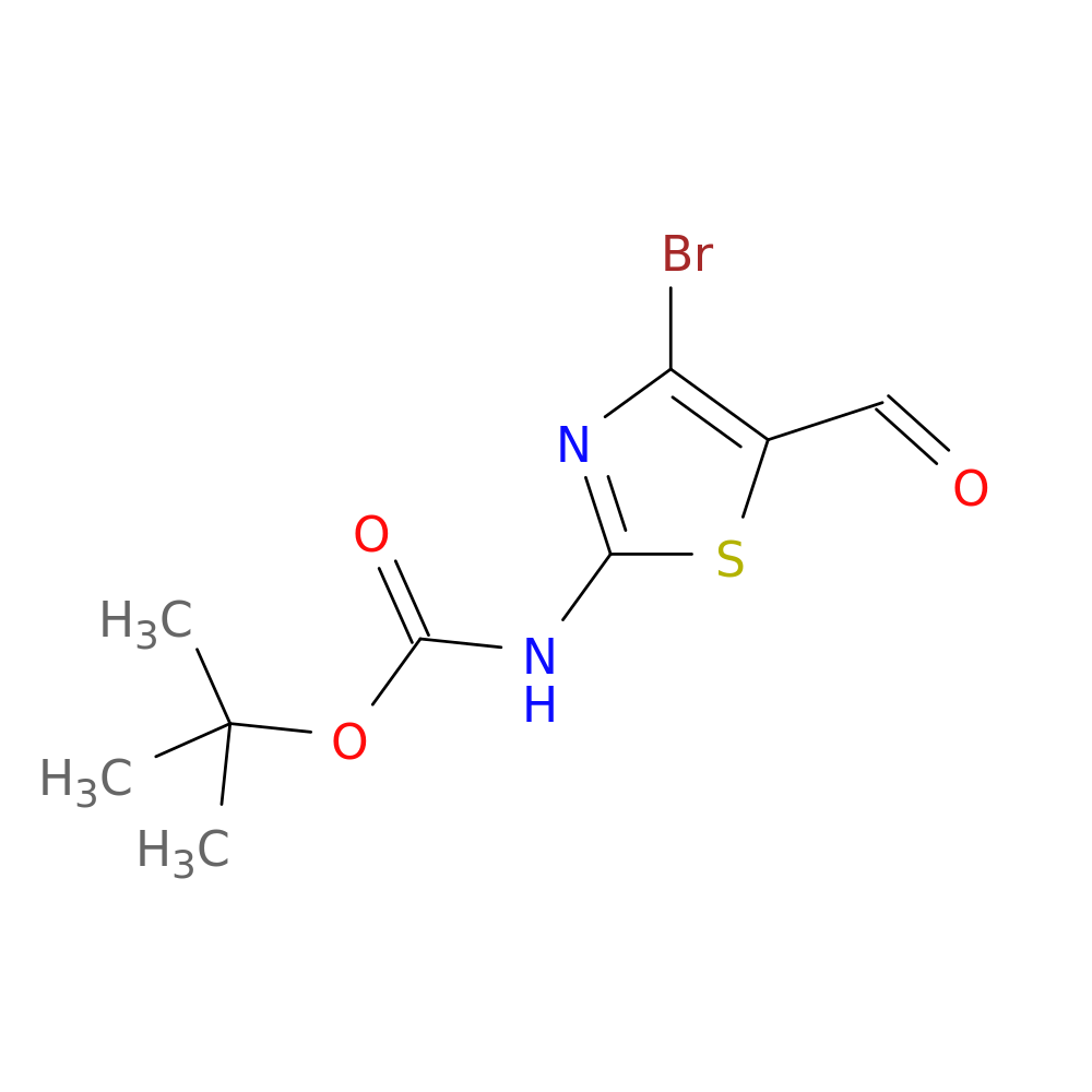 tert-Butyl (4-bromo-5-formylthiazol-2-yl)carbamate