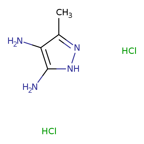 3-Methyl-1H-pyrazole-4,5-diamine dihydrochloride