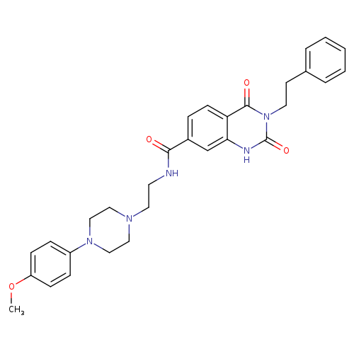 N-{2-[4-(4-methoxyphenyl)piperazin-1-yl]ethyl}-2,4-dioxo-3-(2-phenylethyl)-1,2,3,4-tetrahydroquinazoline-7-carboxamide