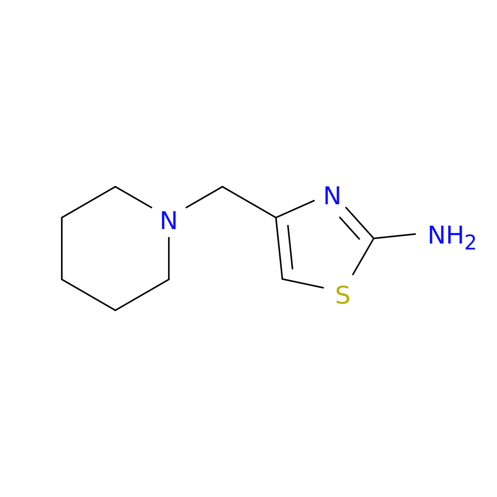 4-(Piperidin-1-ylmethyl)thiazol-2-amine