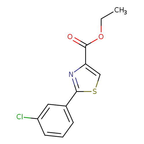 2-(3-Chloro-phenyl)-thiazole-4-carboxylic acid ethyl ester