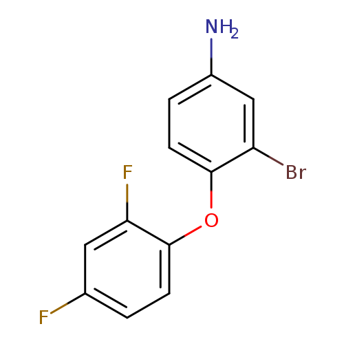 3-bromo-4-(2,4-difluorophenoxy)aniline hydrochloride
