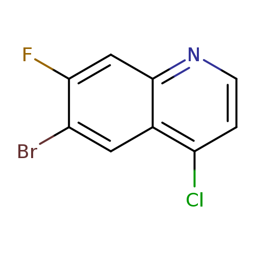 6-bromo-4-chloro-7-fluoroquinoline
