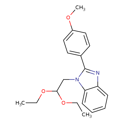 1-(2,2-diethoxyethyl)-2-(4-methoxyphenyl)-1H-1,3-benzodiazole