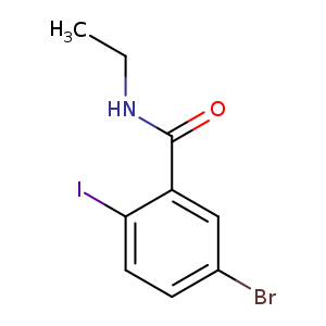 5-Bromo-2-iodo-n-ethyl benzamide