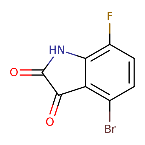 4-Bromo-7-fluoroindoline-2,3-dione