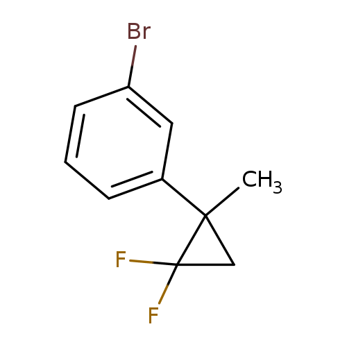 1-bromo-3-(2,2-difluoro-1-methylcyclopropyl)benzene