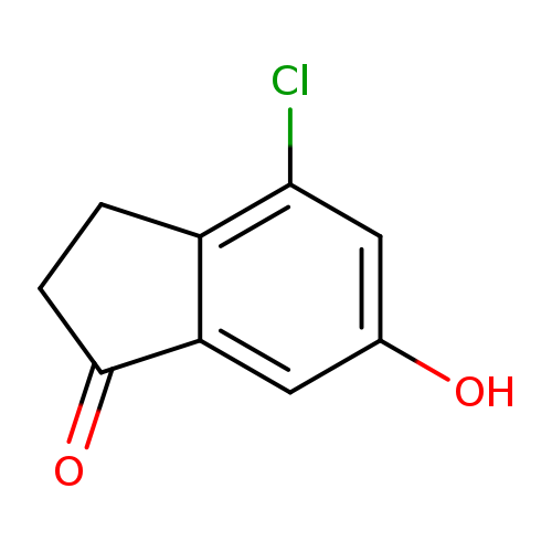 1H-Inden-1-one, 4-chloro-2,3-dihydro-6-hydroxy-