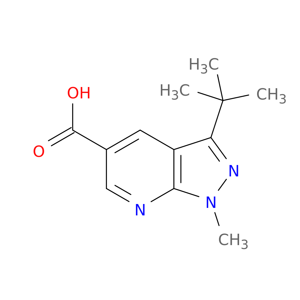 3-tert-Butyl-1-methyl-1H-pyrazolo[3,4-b]pyridine-5-carboxylic acid