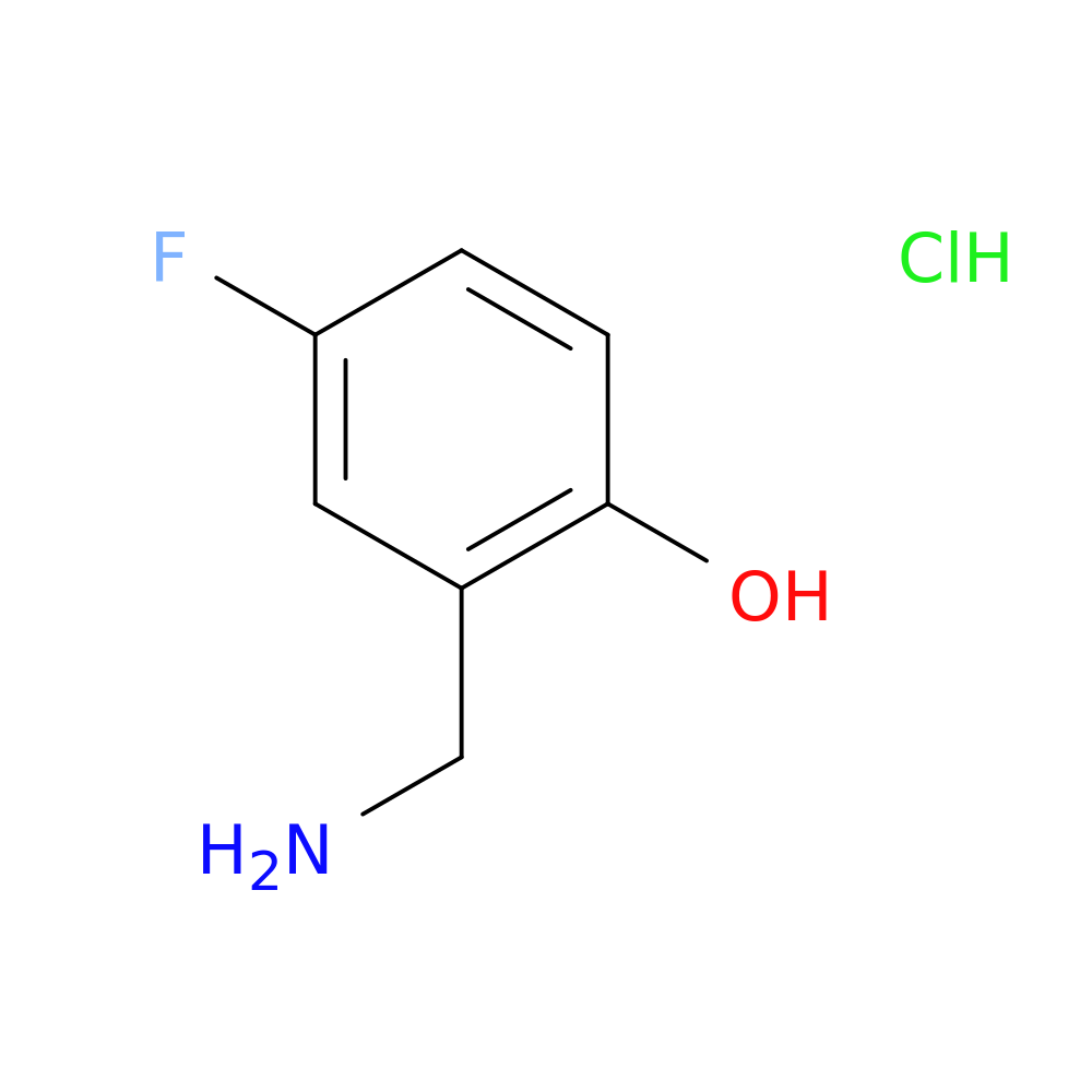 2-(Aminomethyl)-4-fluorophenol hydrochloride