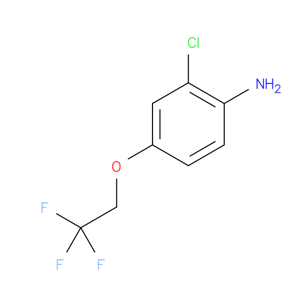 2-Chloro-4-(2,2,2-trifluoroethoxy)aniline
