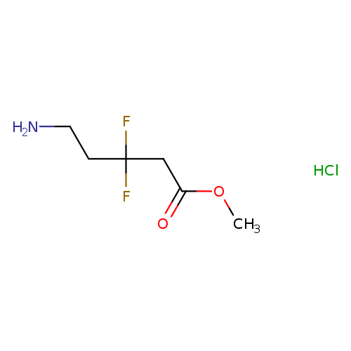 methyl5-amino-3,3-difluoropentanoatehydrochloride