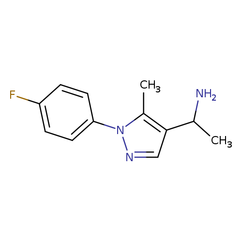 1-[1-(4-fluorophenyl)-5-methyl-1H-pyrazol-4-yl]ethan-1-amine