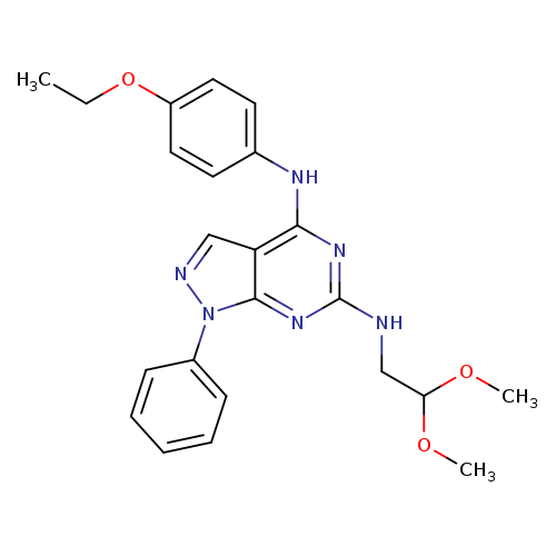 N6-(2,2-dimethoxyethyl)-N4-(4-ethoxyphenyl)-1-phenyl-1H-pyrazolo[3,4-d]pyrimidine-4,6-diamine