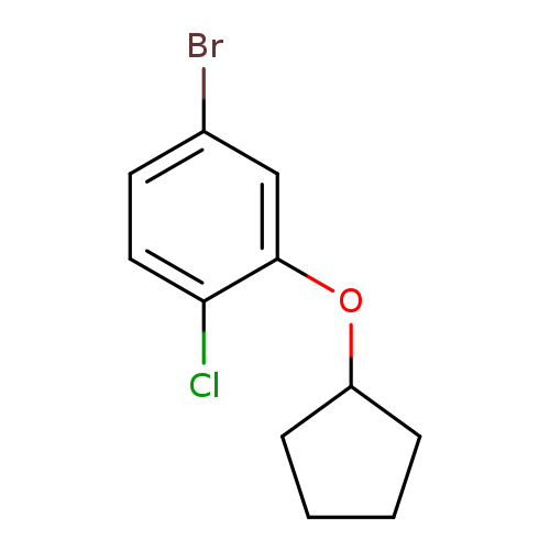 4-Bromo-1-chloro-2-(cyclopentyloxy)benzene