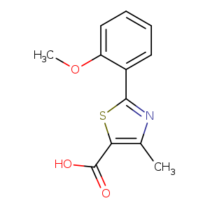 4-Methyl-2-(2-methoxyphenyl)thiazole-5-carboxylic acid