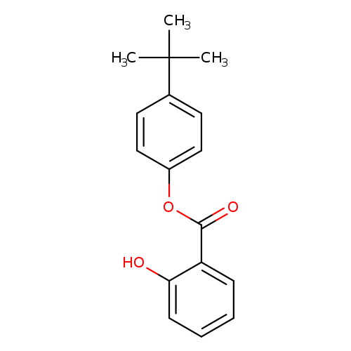 Salicylic acid 4-tert-butylphenyl ester