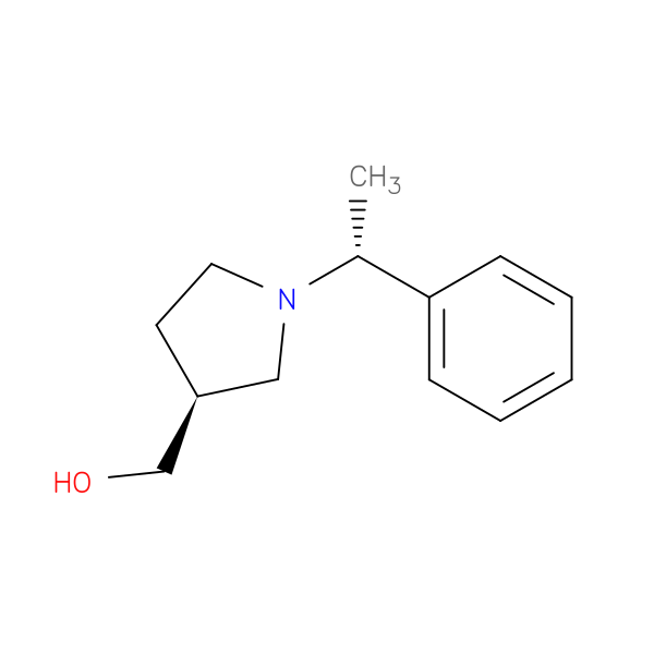 ((S)-1-((R)-1-Phenylethyl)pyrrolidin-3-yl)methanol