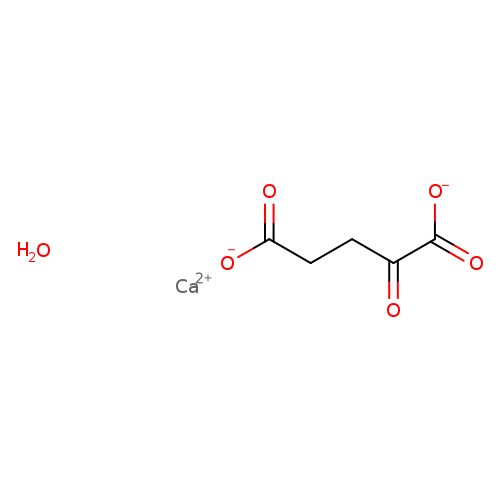 Pentanedioic acid, 2-​oxo-​, calcium salt, hydrate (1:1:1)