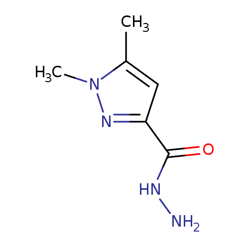 1,5-Dimethyl-1h-pyrazole-3-carbohydrazide