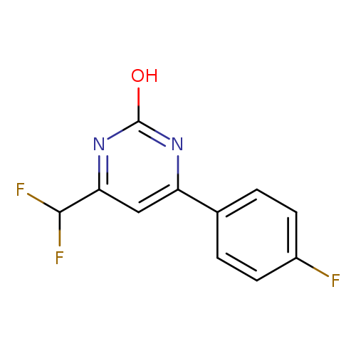 4-(difluoromethyl)-6-(4-fluorophenyl)pyrimidin-2-ol