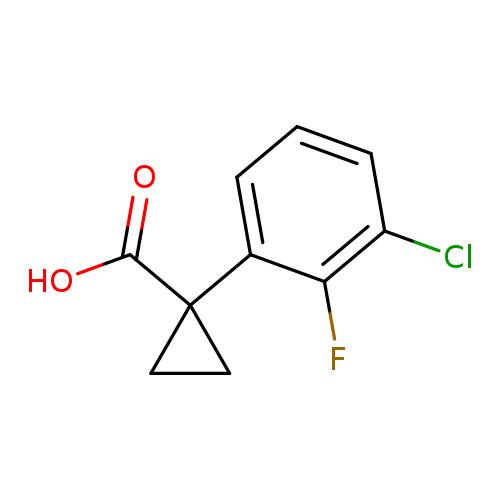 1-(3-chloro-2-fluorophenyl)cyclopropane-1-carboxylic acid