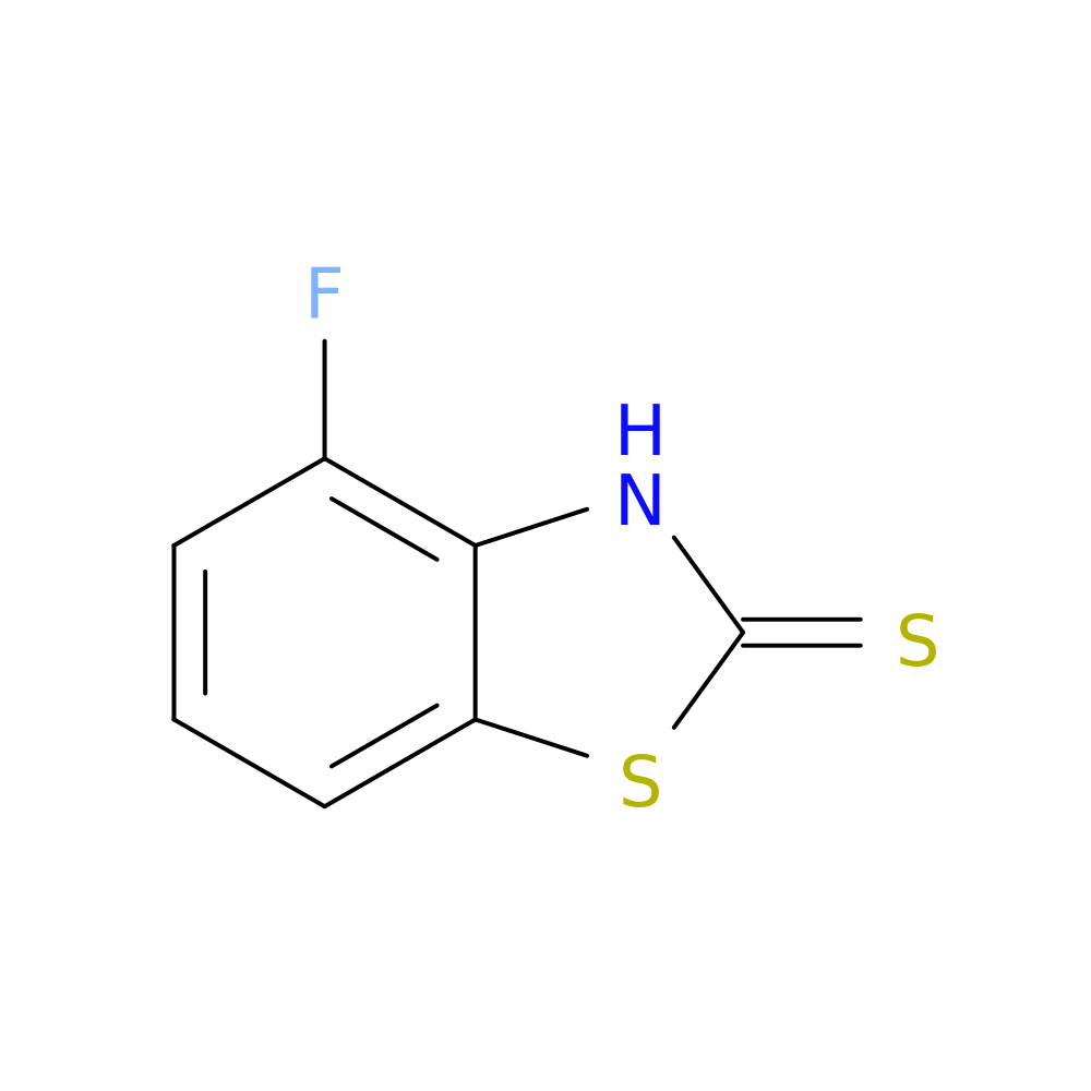 4-Fluorobenzo[d]thiazole-2(3H)-thione