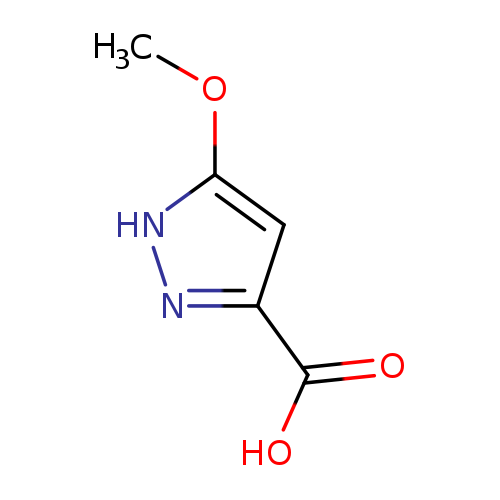 1H-Pyrazole-3-carboxylic acid, 5-methoxy-