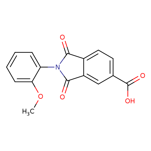 2-(2-Methoxyphenyl)-1,3-dioxoisoindoline-5-carboxylic acid